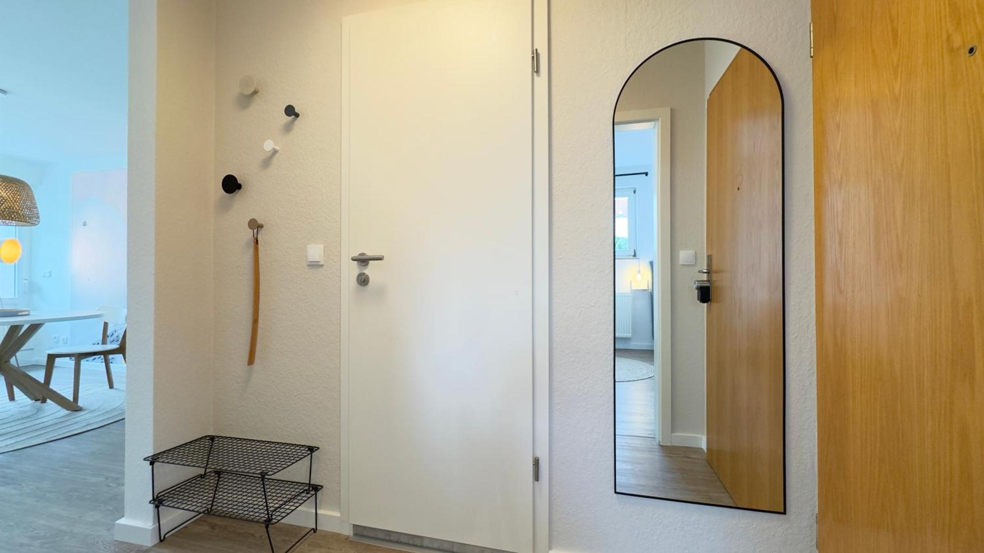 Fewo Am Park - 4P, Boxspringbett, Balkon, Smarttv, Gesundbrunnen, Familienfreundlich Halle  Eksteriør billede