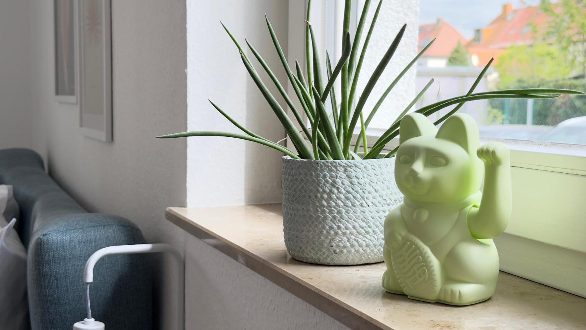 Fewo Am Park - 4P, Boxspringbett, Balkon, Smarttv, Gesundbrunnen, Familienfreundlich Halle  Eksteriør billede