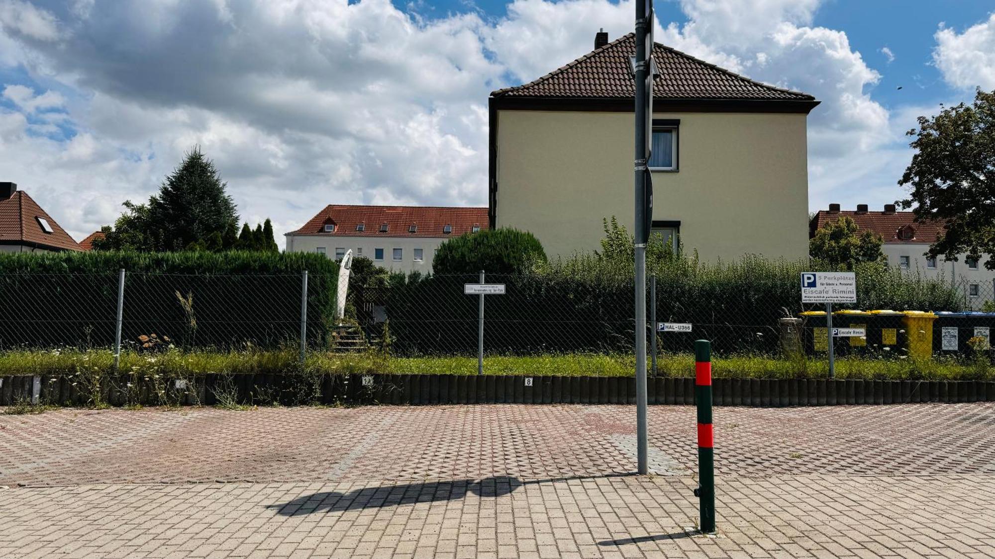 Fewo Am Park - 4P, Boxspringbett, Balkon, Smarttv, Gesundbrunnen, Familienfreundlich Halle  Eksteriør billede